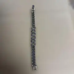 金属製チェーンリンクブレスレット