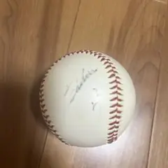 山川穂高直筆サインボール