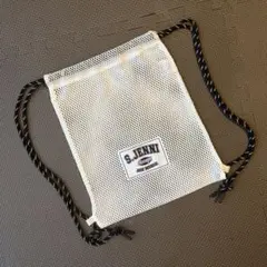 S.JENNI メッシュ　ナップサック　ホワイト