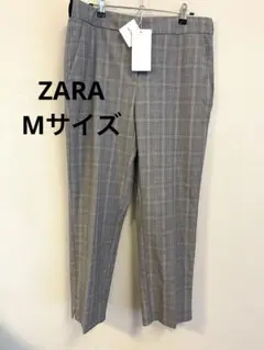 タグ付き✨ZARA チェック柄 スラックス Mサイズ
