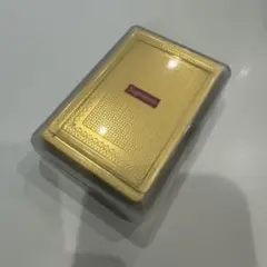 Supreme トランプ 金色 新品 透明ケース入り thursday_sc230fam