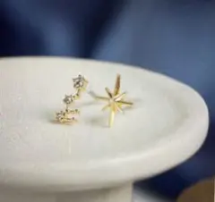 e ピアス クリスマス プレゼント 星 ゴールド ane mone 正規品