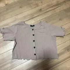 JENNILove グレー クロップドトップス