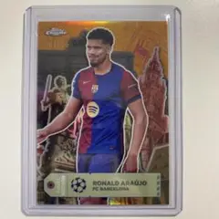Topps Chrome ARAÚJO FC BARCELONA 1/25