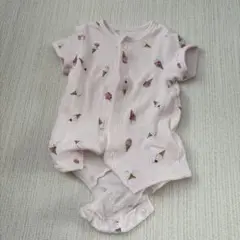 アイスクリーム柄ロンパース 60サイズ