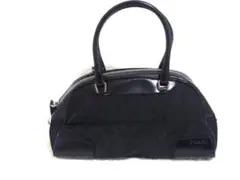 PRADAハンドバッグ キルティング ナイロン ブラック 南京錠