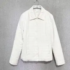 美品✦ROPE キルトジャケット M アイボリー キュプラ裏地