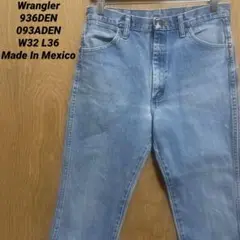 Wrangler ラングラー 936DEN 093ADEN W32 L36