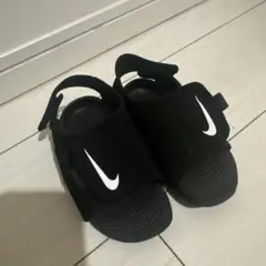 Nike ブラック サンダル　14cm
