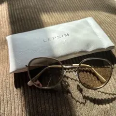 LEPSIM サングラス ブラウン