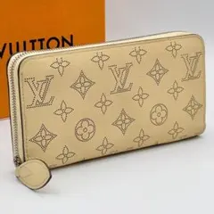 定価16万 極美品 ルイヴィトン 長財布 マヒナ ジッピーウォレット イエロー