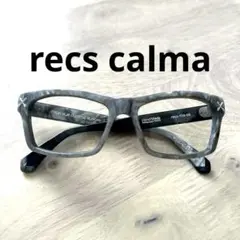 美品✨recs calma レックス カルマ メガネ f28-06 グレー