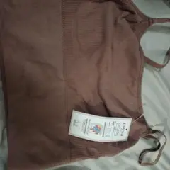 mysa ブラウン キャミソール LLサイズ