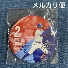 中日ドラゴンズ　田中　缶バッジ　ガチャ　田中幹也