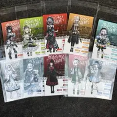 魔法少女ノ魔女裁判　キャラカード　イラストカード　セミコンプ　10種
