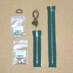 ykk ファスナー 880 ニッケル DFW DF 20cm 10cm グリーン