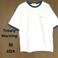 リンガーセルフィープリントＴシャツ バックプリント 半袖Tシャツ M