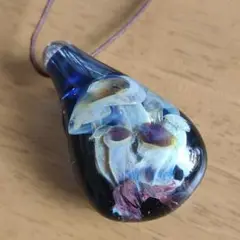 ガラス細工　キノコ