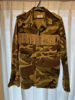 SAINT LAURENT PARIS 15SS ミリタリージャケット 44