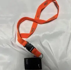 ナイキ NIKE ランヤード ストラップ 蛍光オレンジ　新品未使用