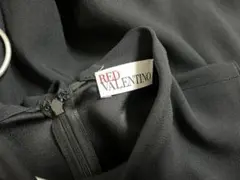 レッドヴァレンティノ ミニ丈ドレス