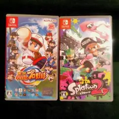 Switch♪実況パワフルプロ野球2020&Splatoon 2 セット