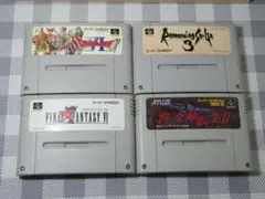 スーパーファミコン　4本セット　A