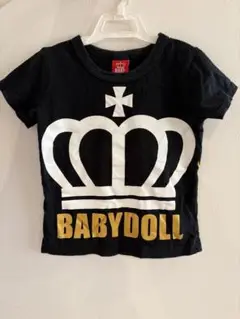 BABYDOLL 黒 Tシャツ 半袖　100cm 男の子　キッズ