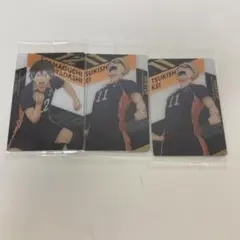 ハイキュー‼︎ ウエハース2 山口忠・月島蛍 3枚セット