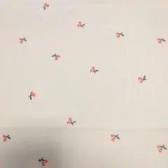 デコレクションズ　サクランボ柄生地