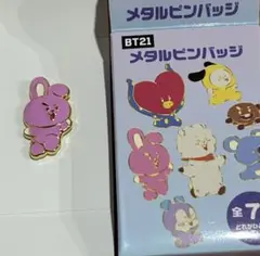 BT21 メタルピンバッジ　ランダムピンズ cooky