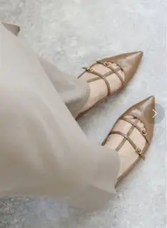最終値下げ Le Talon GRISE T FLAT SHOES