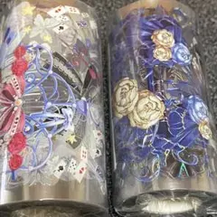 海外マステ マスキングテープ 笼中花契 水晶pet 笼中暗鸦 虹光pet 5m