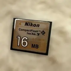 Nikon CompactFlash 16MB メモリーカード