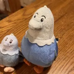 おさるのジョージウエスタンぬいぐるみ鳩のコンパスぬいぐるみ2点セット