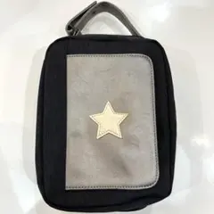 10mois ディモア　ワンタッチおむつポーチ　ブラック