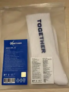 TXT TOGETHER ポップアップ 靴下