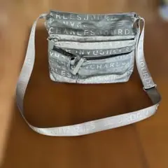 CHARLES JOURDAN ショルダーバッグ★ロゴモノグラム★グレージュ