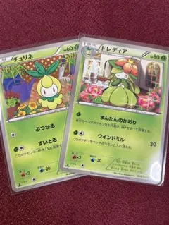 チュリネ & ドレディア BW3 ヘイルブリザード