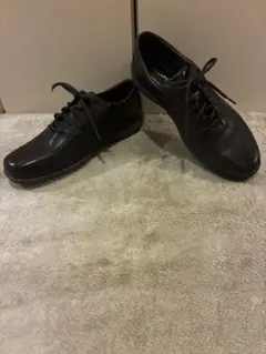 美品ROCKPORT レザー スニーカー ダークブラウン こげ茶25 REGAL
