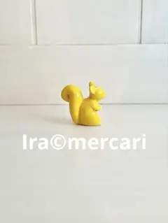 ピカール　リスのフェーブ　フェーヴ　ミニチュア　陶器　フランス製