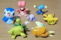 ポッチャマ　ブビィ　フタチマル　ヌメラ　ピカチュウ　ベイリーフ　フローゼルセット