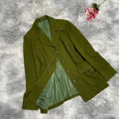 ROPE ロペ レディース デザイン ジャケット 日本製 モスグリーン