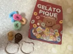 gelatopique キッズシリアルベアヘアゴム　MIX