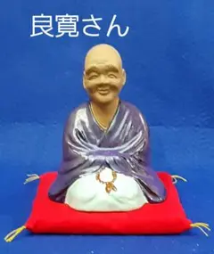 木彫 彩色　良寛像　有村辰夫　作 木彫 彩色 良寛像 有村辰夫 作 - メルカリ