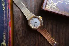 LONGINES ロンジン オクタゴン 八角形 クォーツ コンビカラー メンズ