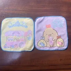 すみっコぐらし ハンカチ 2枚セット　とんかつ