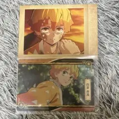 鬼滅の刃 我妻善逸 ぱしゃこれ カード