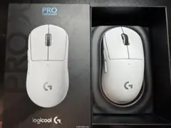 Logicool G PRO X SUPERLIGHT 白　美品　箱付き