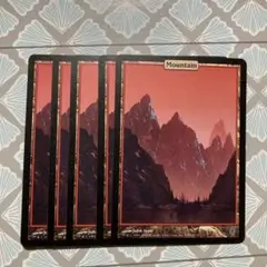 MTG アンヒンジド　山　8枚セット 2025年最新】mtg 山 アンヒンジドの人気アイテム - メルカリ